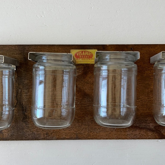 Vis A Part jars storage organizer jewelry spices